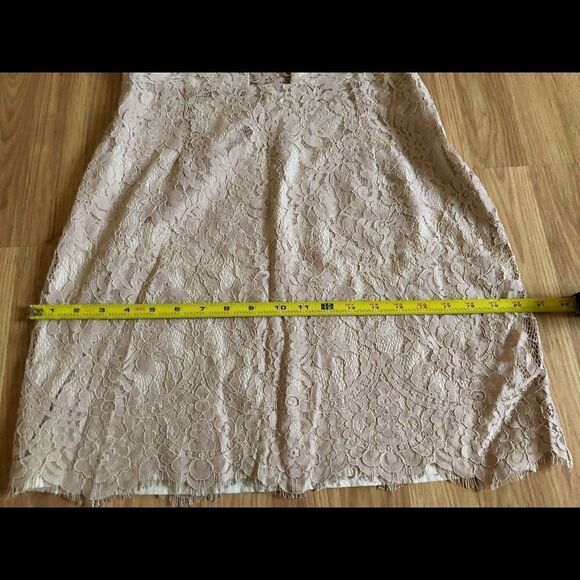 NWT TOBI Dusty Rose Lace Mini Party Dress - Picture 6 of 9